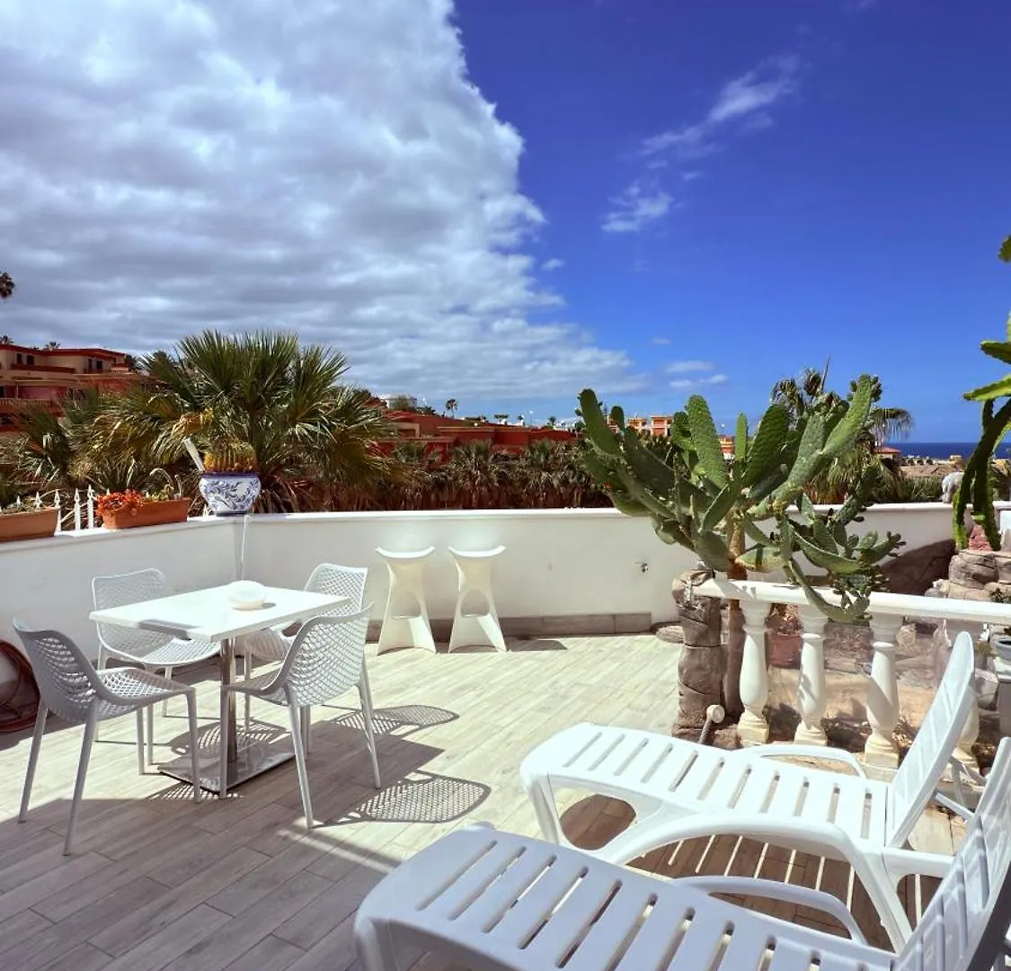 Costa Adeje Atalaya Court A Sunset Ocean City View Tenerife 365 location